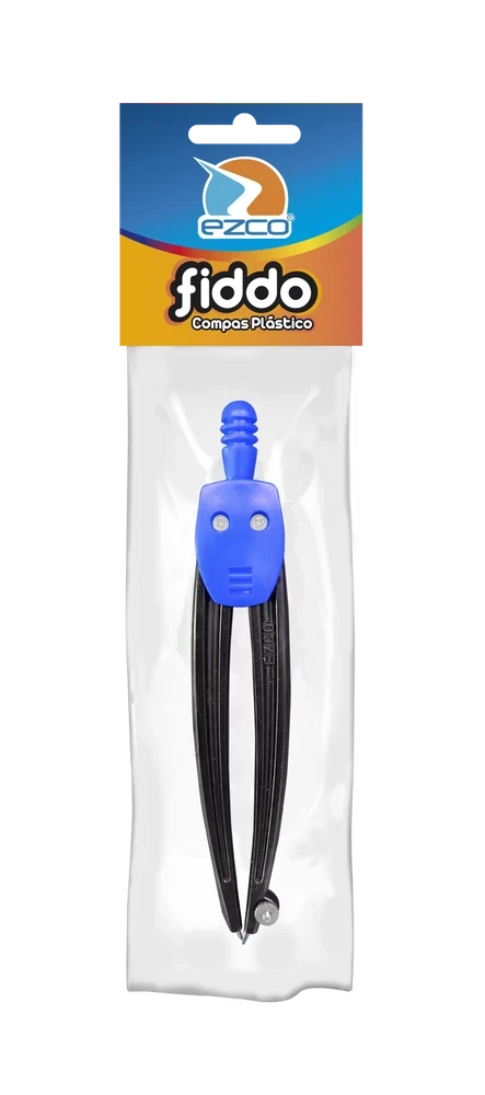 Compás Plástico Fiddo