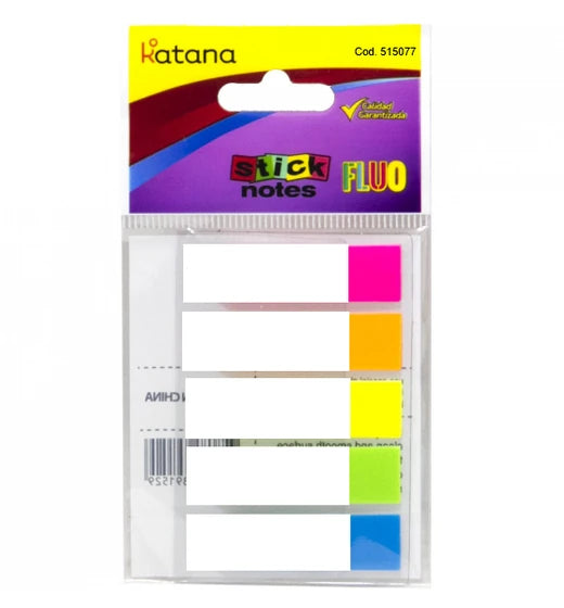 Señaladores Adhesivos Fluo